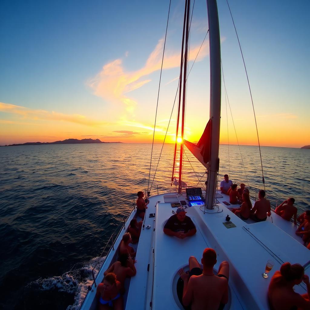 Lloret Sunset Catamaran with DJ & Drinks